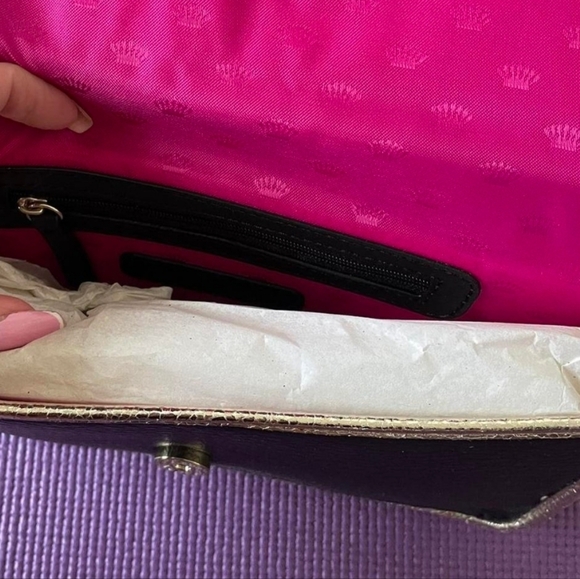 Juicy Couture NEW Wristlett Clutch Womens Tweed Wallet Owel - Picture 5 of 7